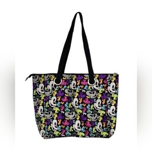 Disney Themed Park Mickey Mouse Nylon‎ Tote Shoulder Bag